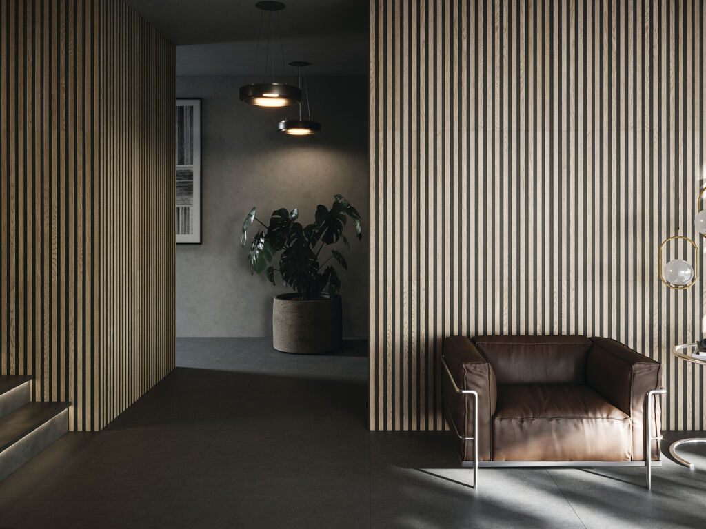 Carrelage aspect bois — modèle Acadia