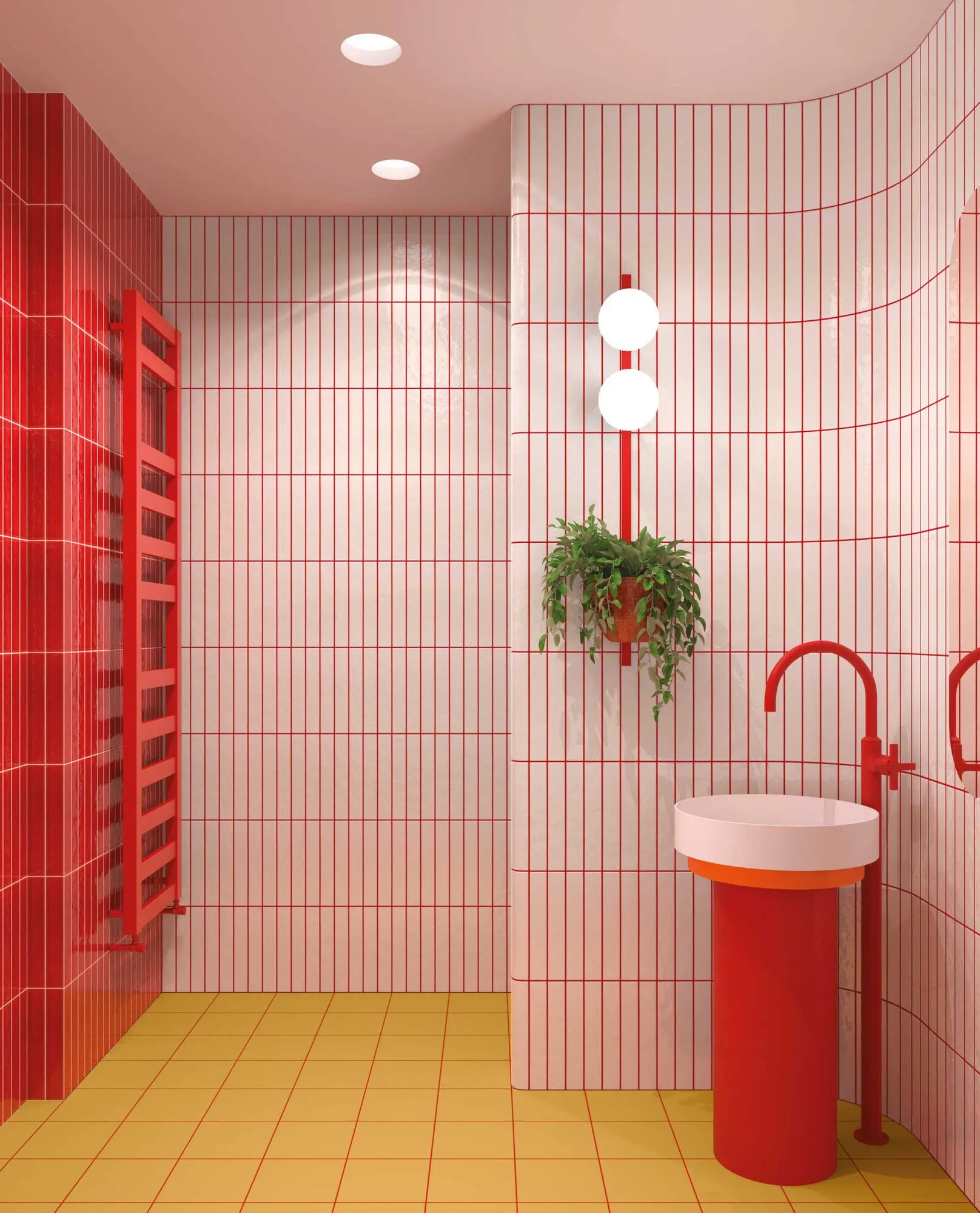 Carrelage aspect faïence & décor — modèle Funky