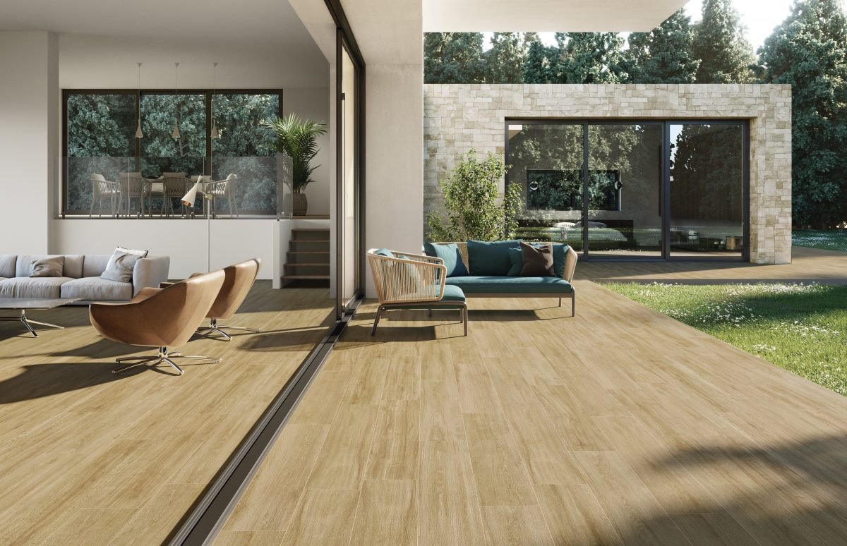 Carrelage aspect faïence & décor — modèle Romance