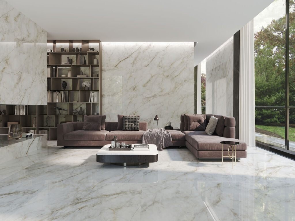 Carrelage aspect marbre — modèle Adena